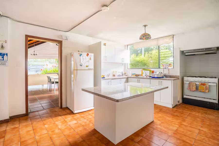 La residencia rodeada de naturaleza