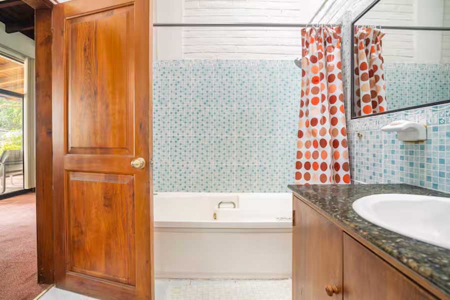Baños cómodos dentro de la residencia